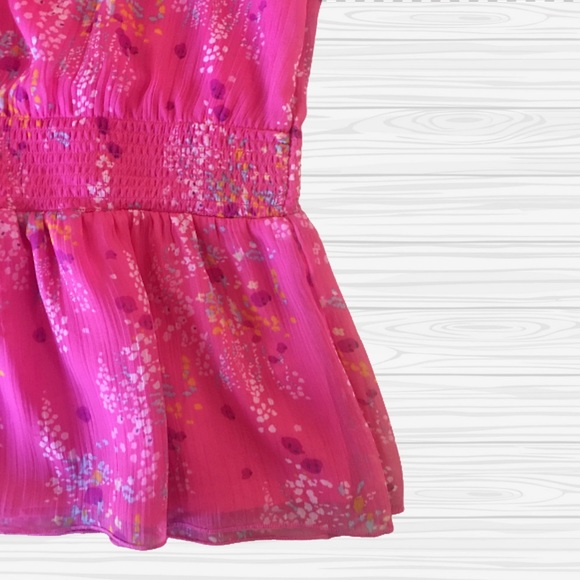 NWT Pink Blousy Tank - Picture 2 of 6